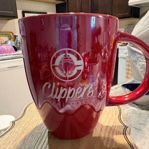 Los Angeles Clippers Red Ceramic Mug